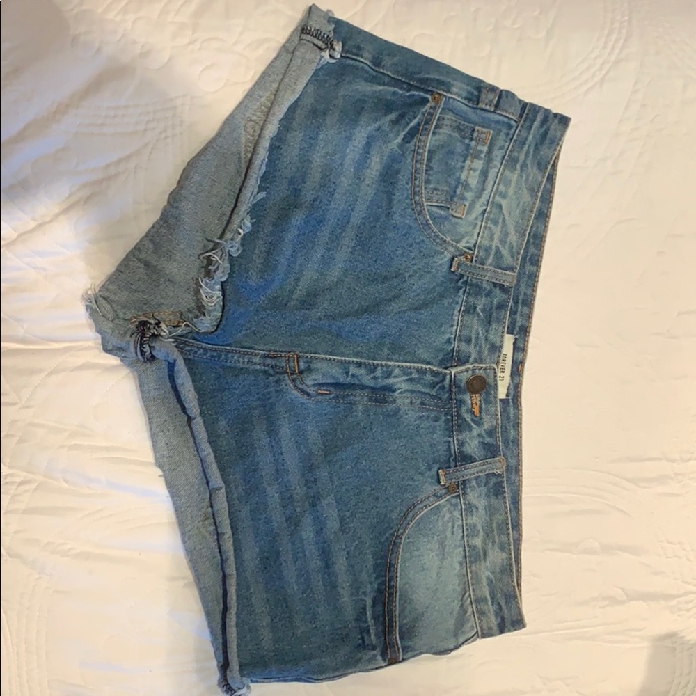Forever 21 denim shorts